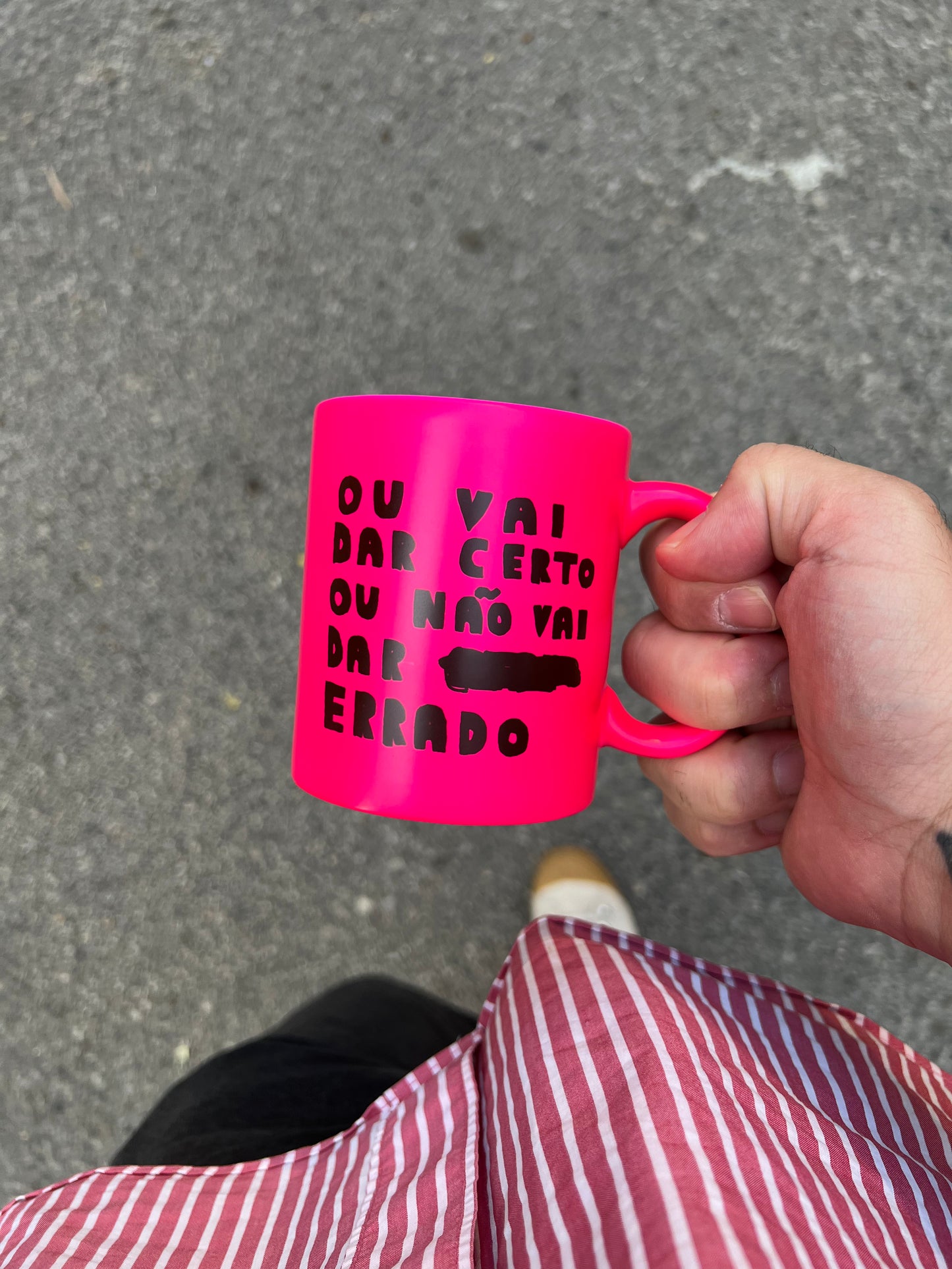 OU VAI DAR CERTO (CANECA)