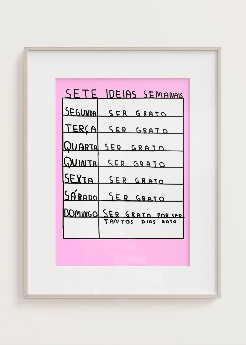 SETE DIAS SEMANAIS