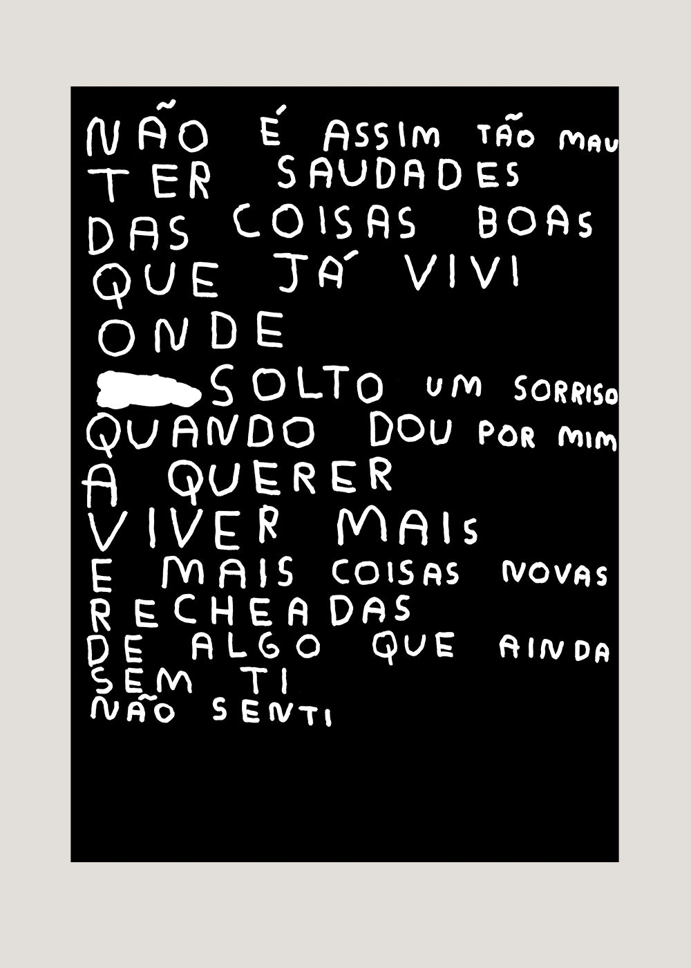 NÃO É ASSIM TÃO MAU