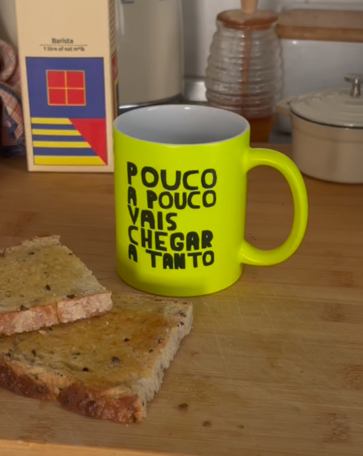 POUCO A POUCO VAIS CHEGAR A TANTO (CANECA)