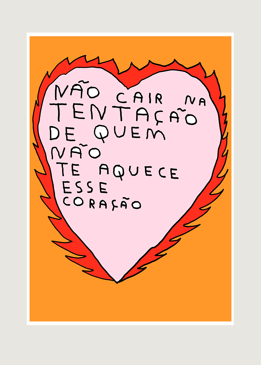 NÃO CAIR NA TENTAÇÃO DE QUEM NÃO TE AQUECE ESSE CORAÇÃO