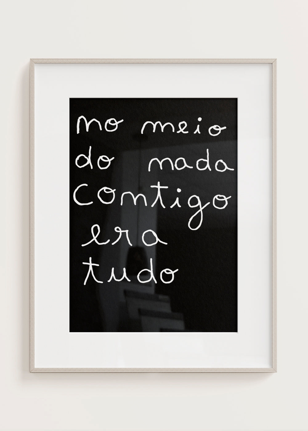 NO MEIO DO NADA CONTIGO ERA TUDO