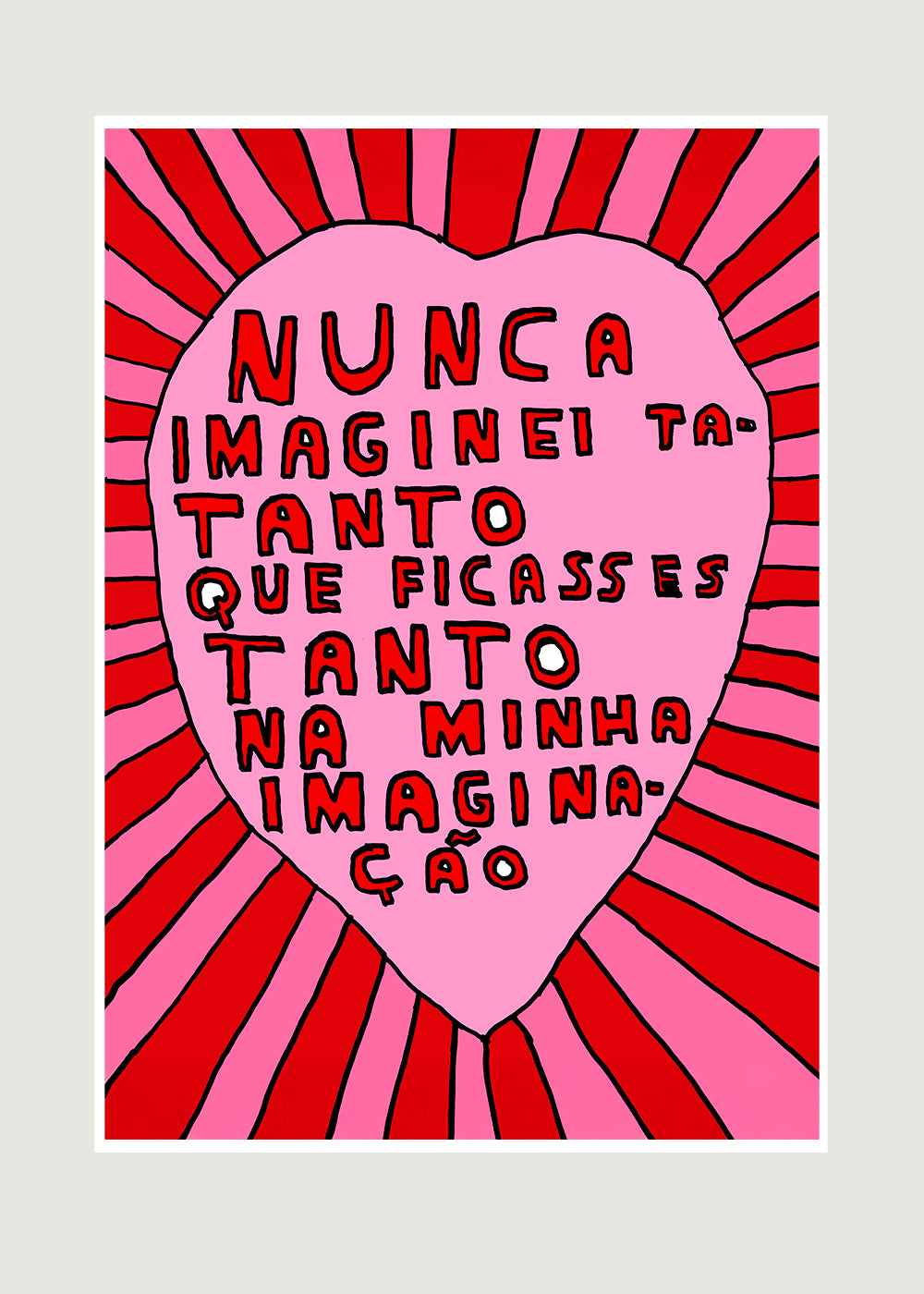 NUNCA IMAGINEI TANTO