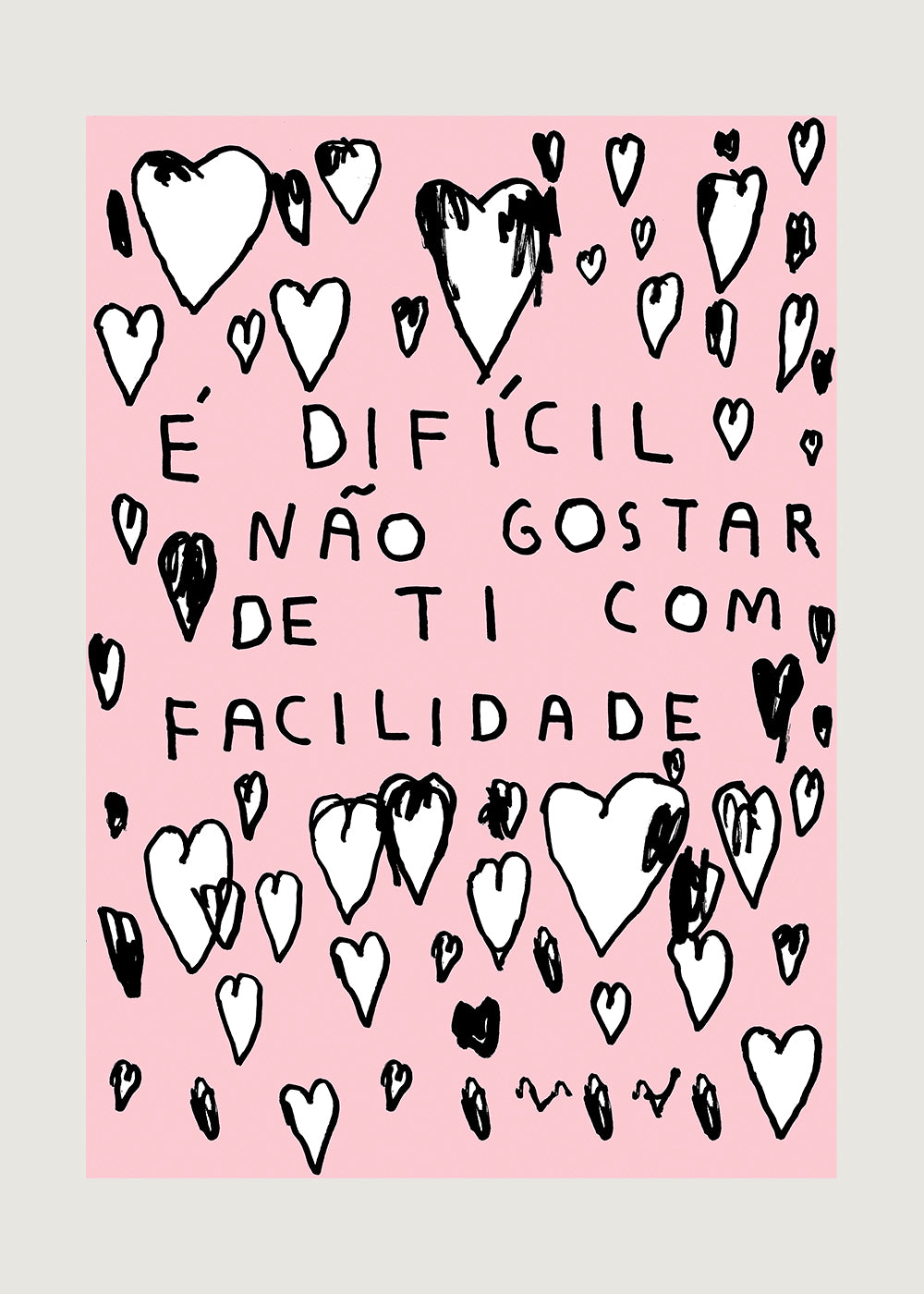 É DIFÍCIL NÃO GOSTAR DE TI