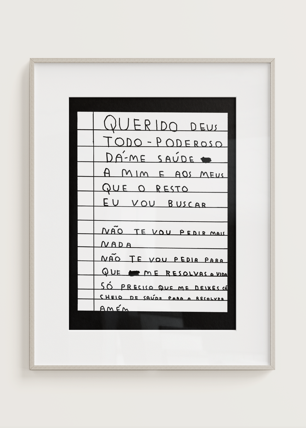 QUERIDO DEUS TODO-PODEROSO