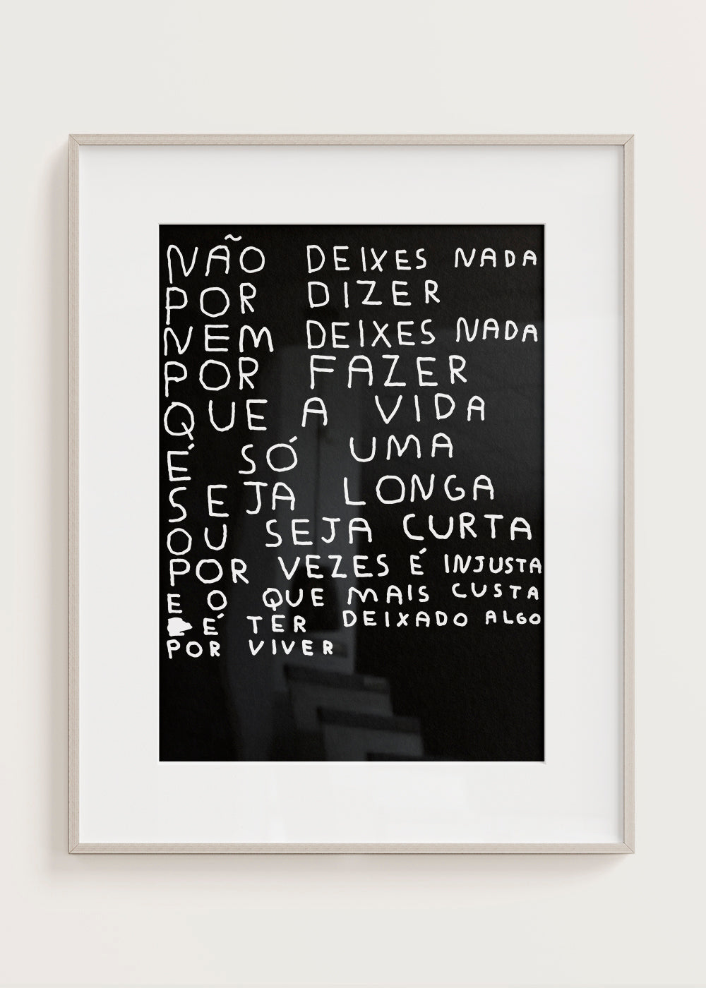 NÃO DEIXES NADA POR DIZER NEM DEIXES NADA POR FAZER
