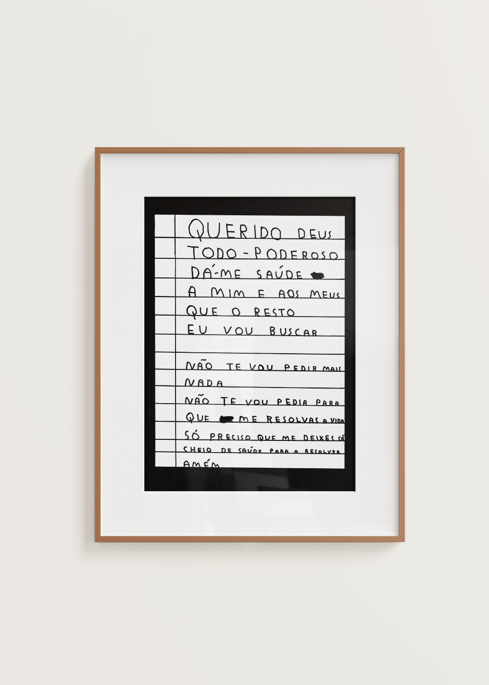 QUERIDO DEUS TODO-PODEROSO