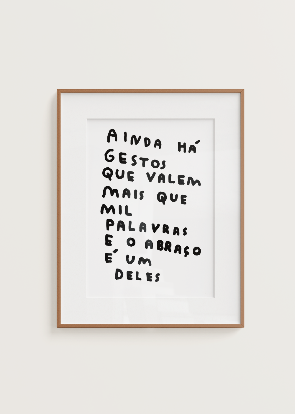 AINDA HÁ GESTOS QUE VALEM MAIS QUE MIL PALAVRAS
