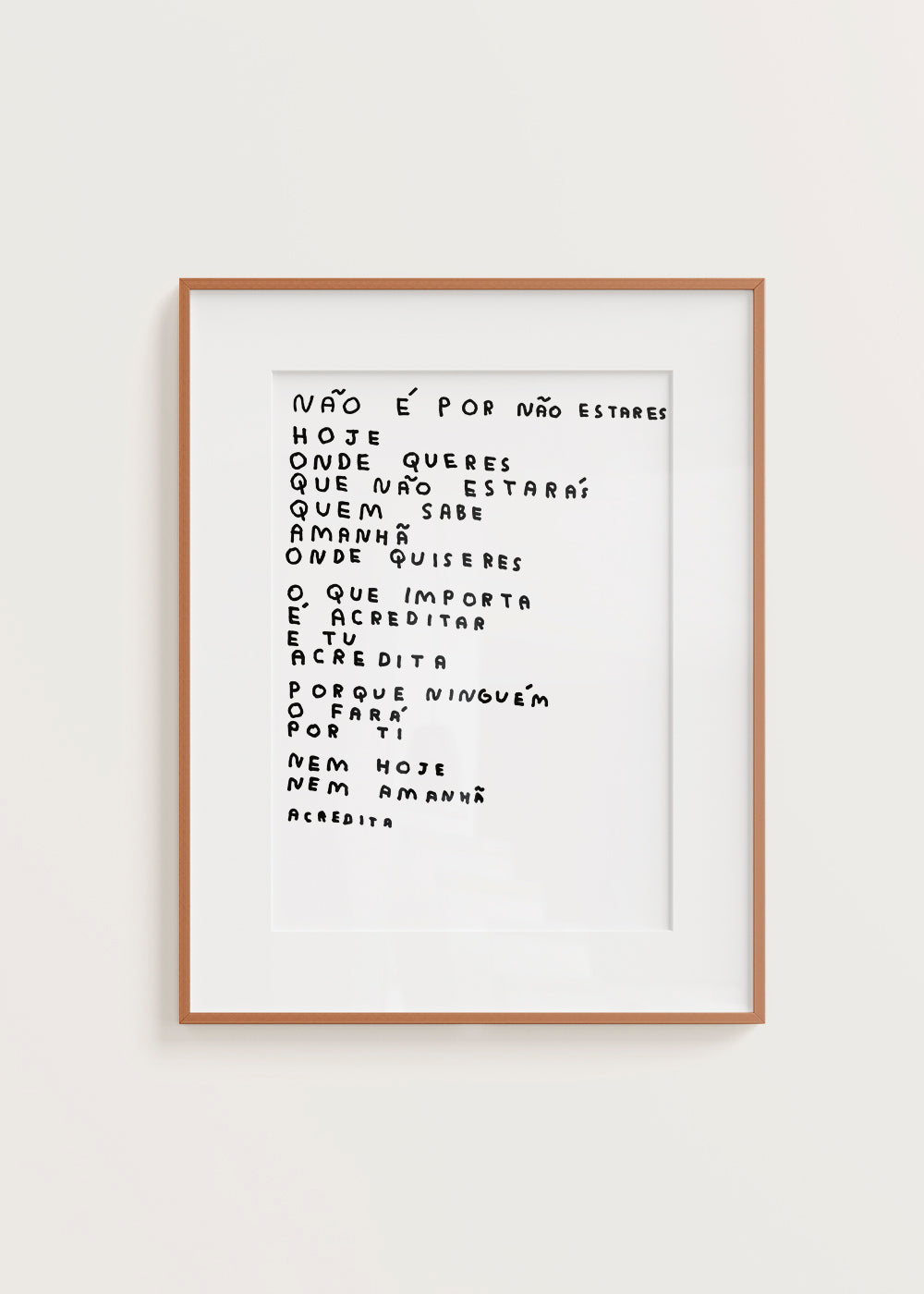 ACREDITA, HOJE E AMANHÃ