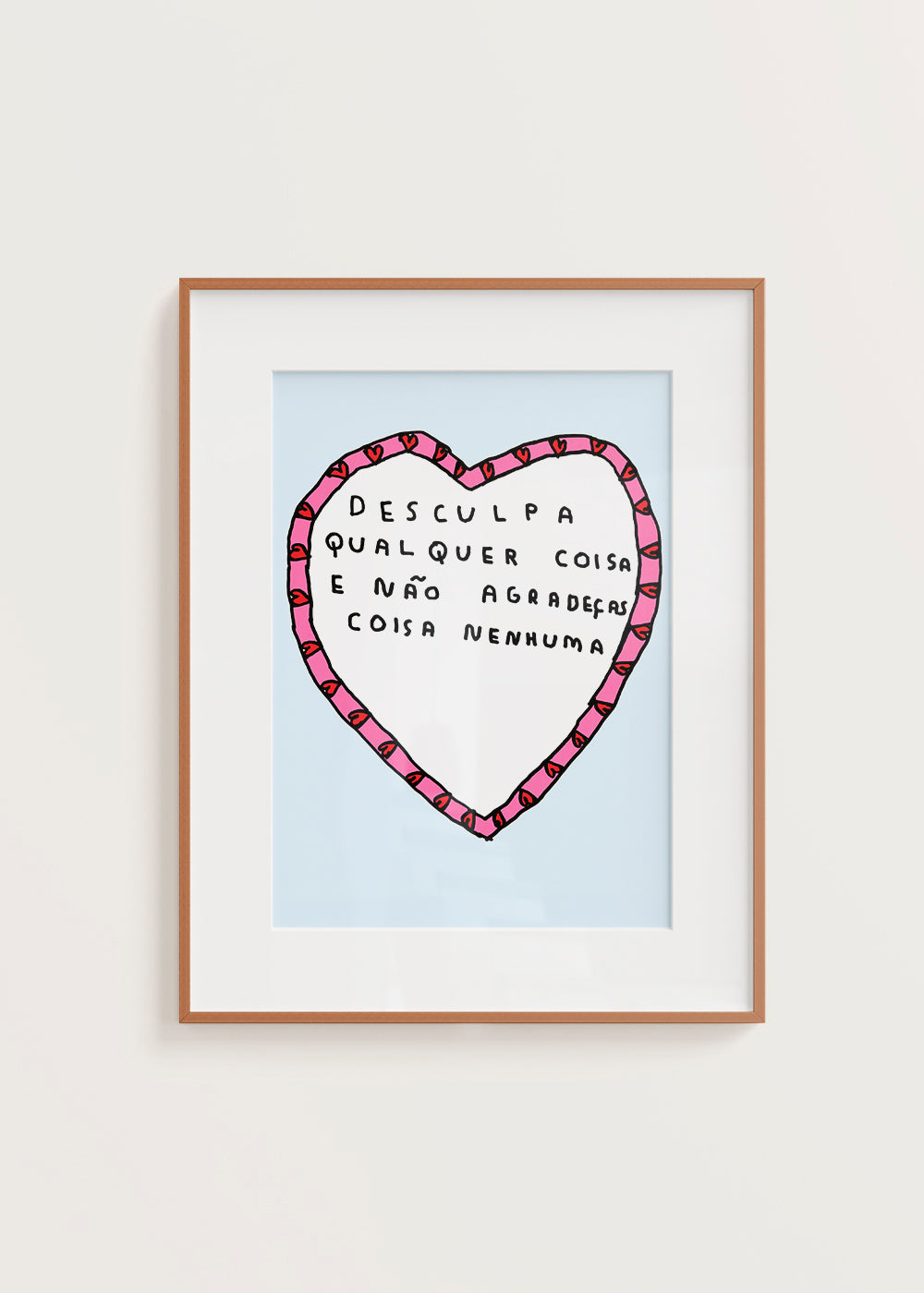 DESCULPA QUALQUER COISA