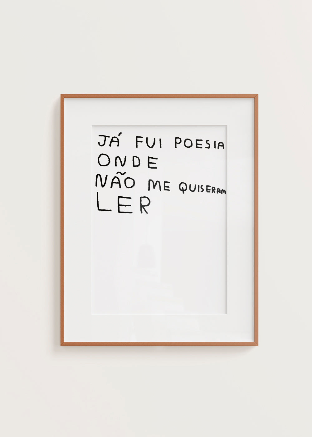 JÁ FUI POESIA