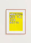 MANIFESTA QUE VAI SER DESTA