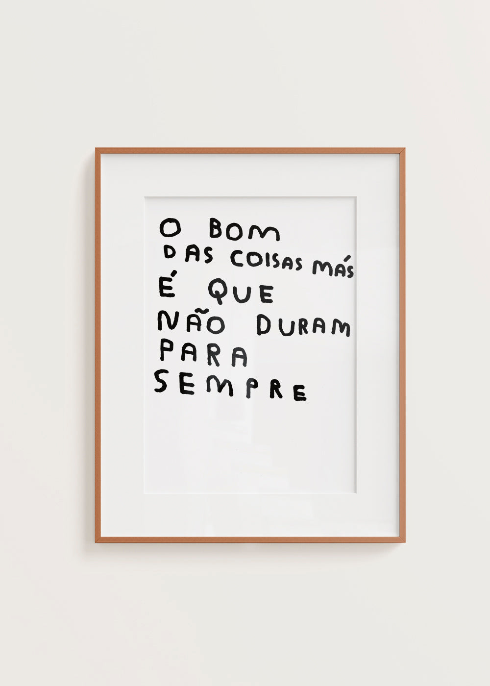 O LADO BOM DAS COISAS MÁS