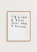 PENSAR É BOM