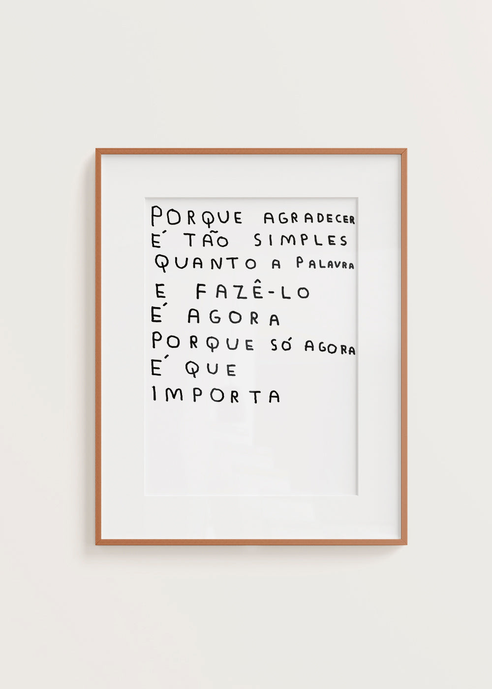 PORQUÊ AGRADECER