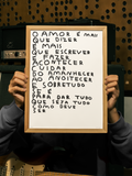O AMOR É MAIS QUE DIZER