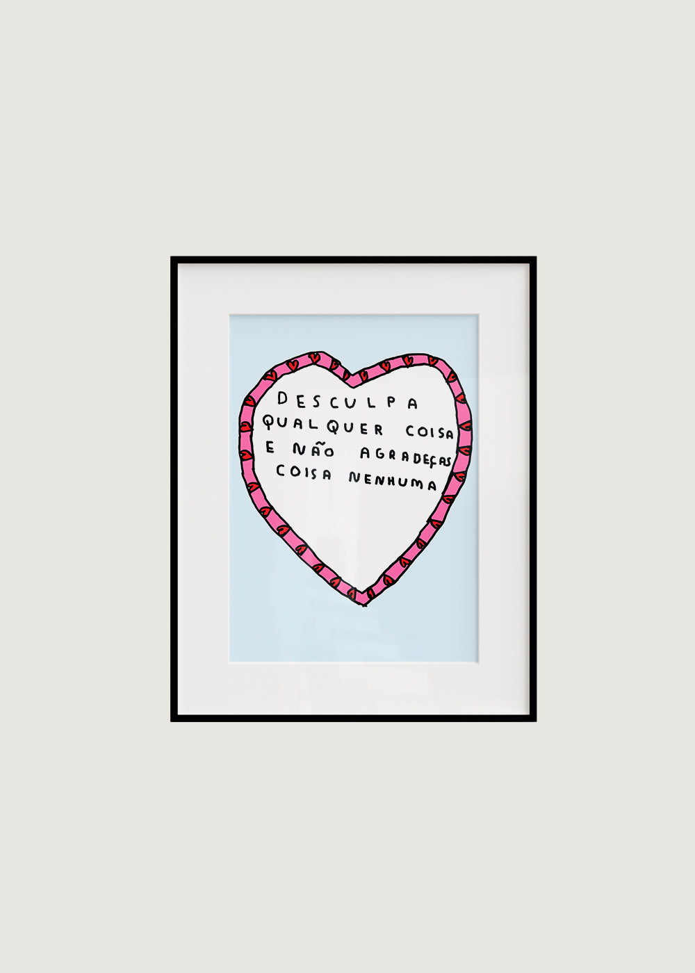 DESCULPA QUALQUER COISA