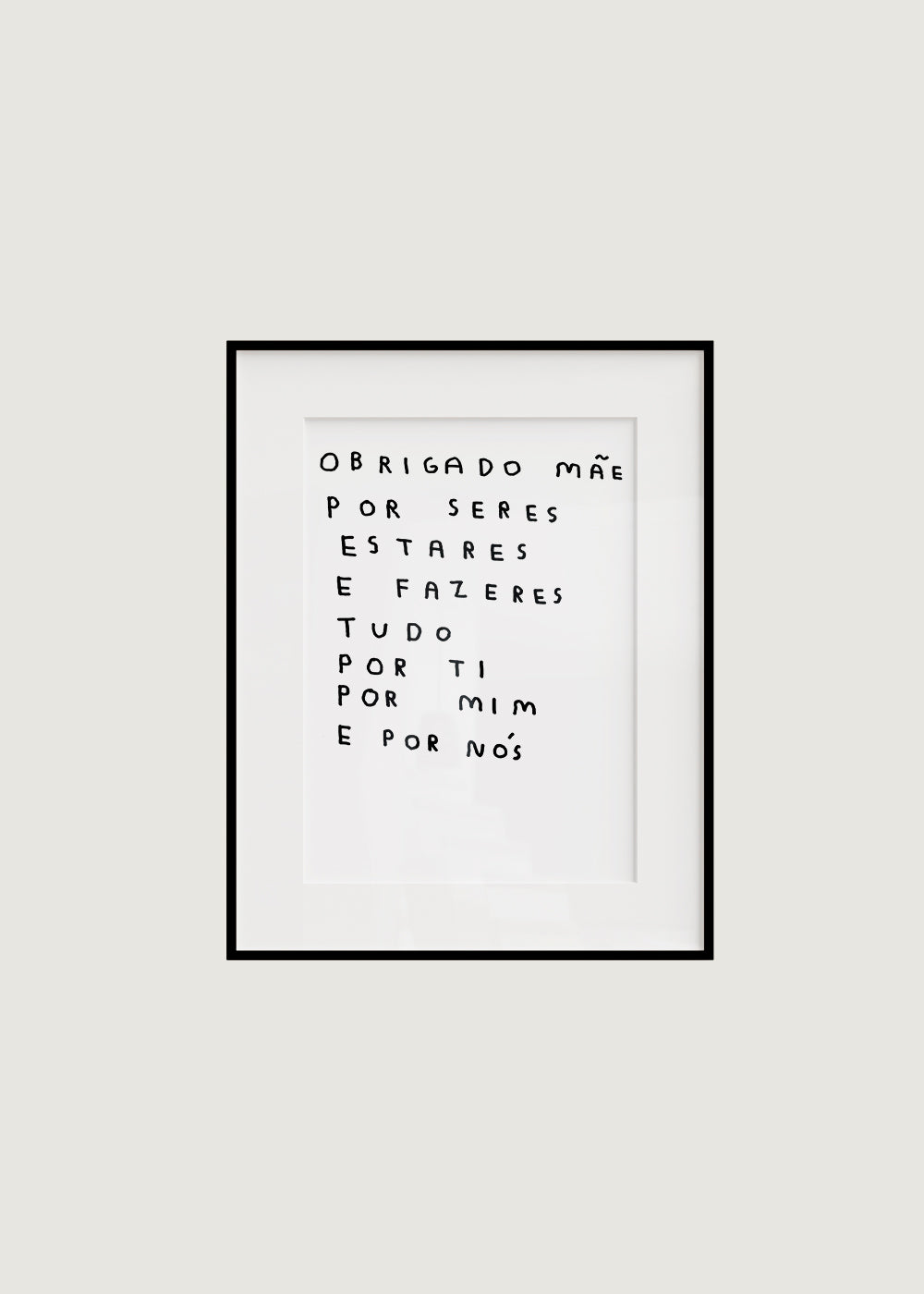 OBRIGADO MÃE