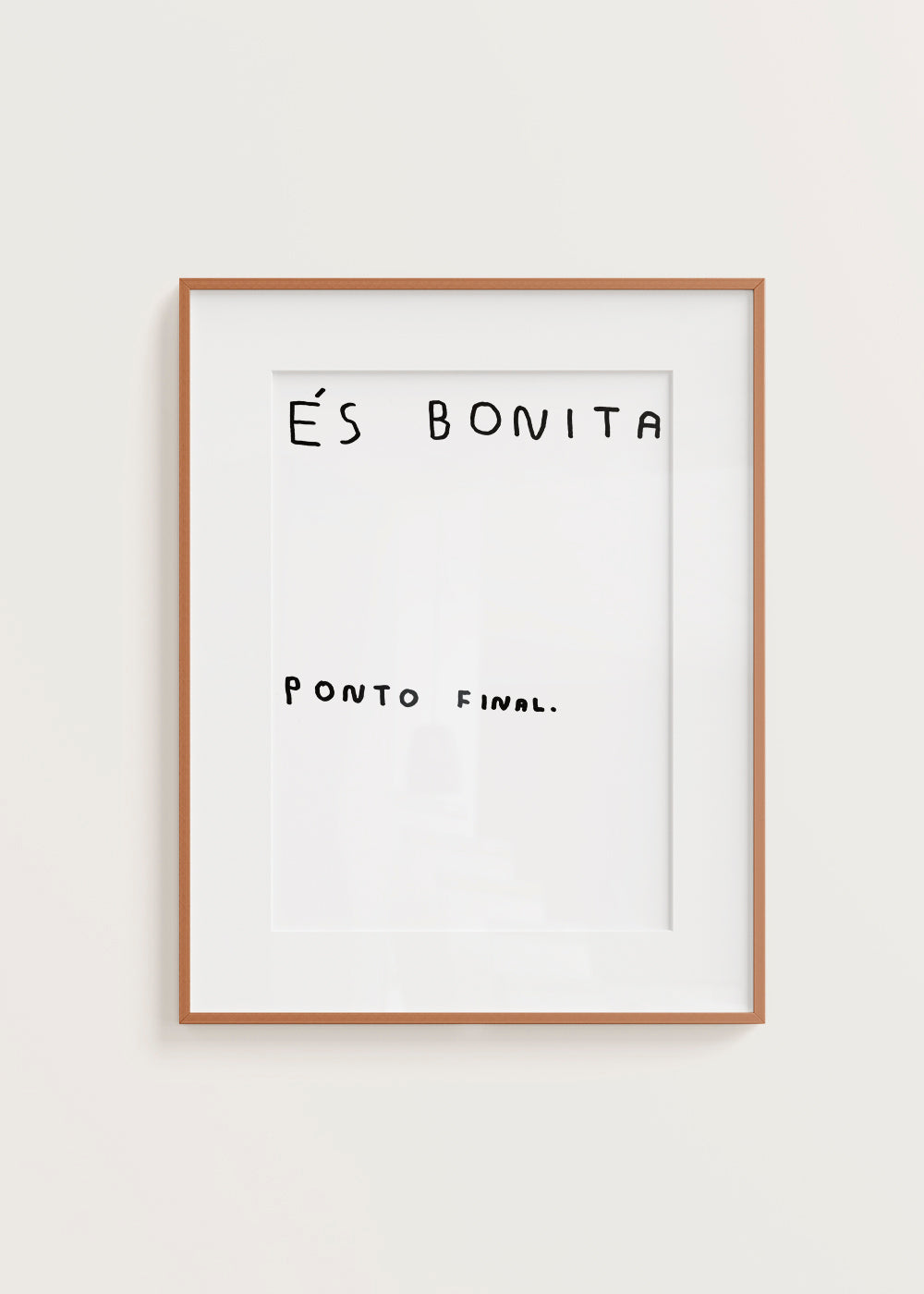 ÉS BONITA PONTO FINAL