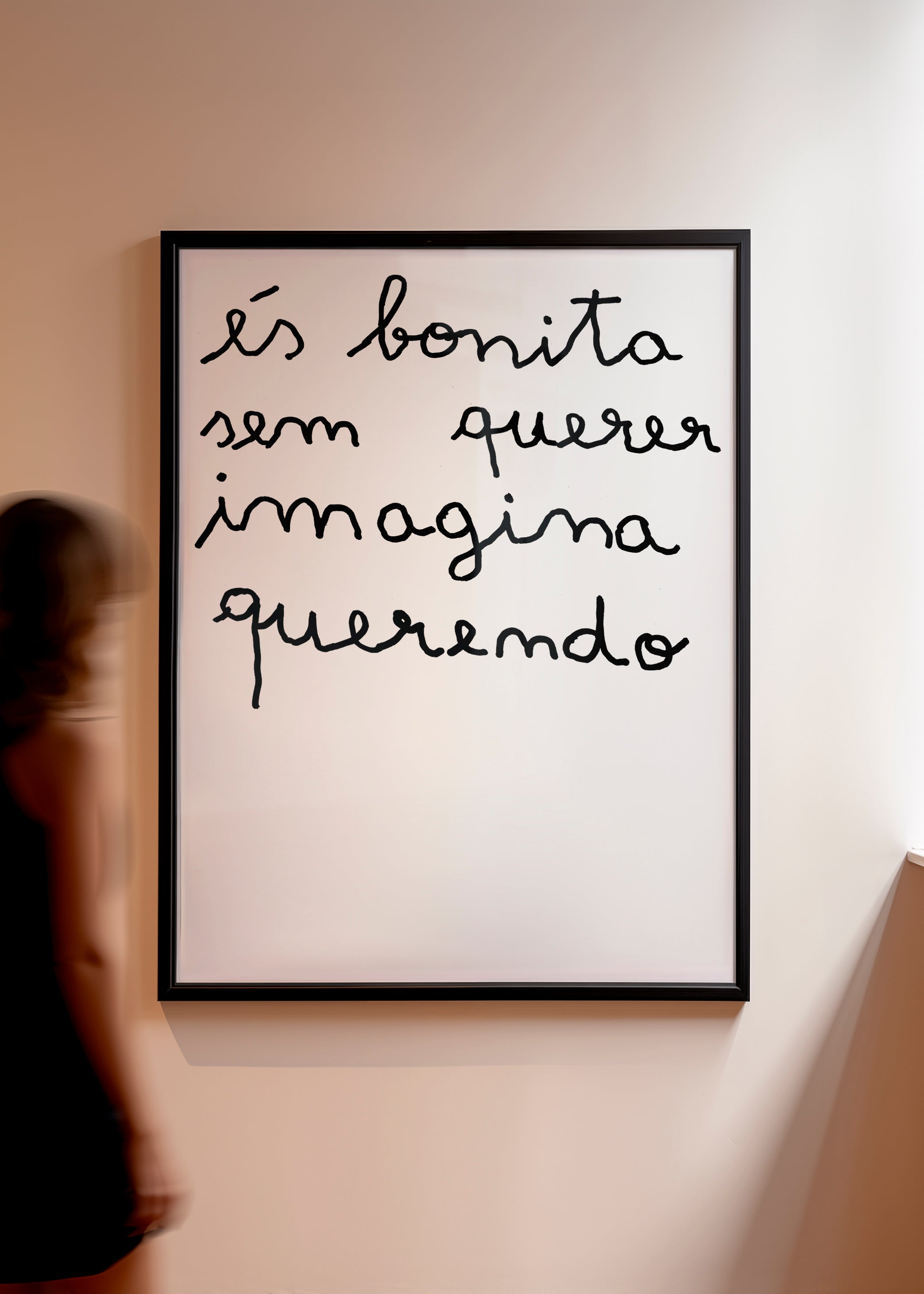 ÉS BONITA SEM QUERER IMAGINA QUERENDO