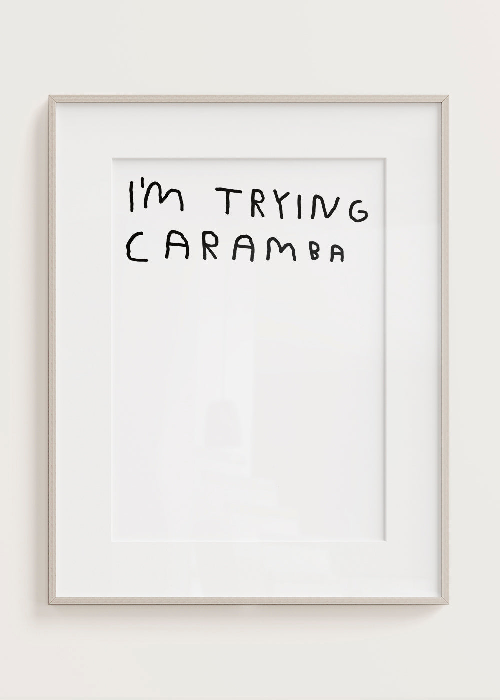 ESTOU A EXPERIMENTAR O CARAMBA