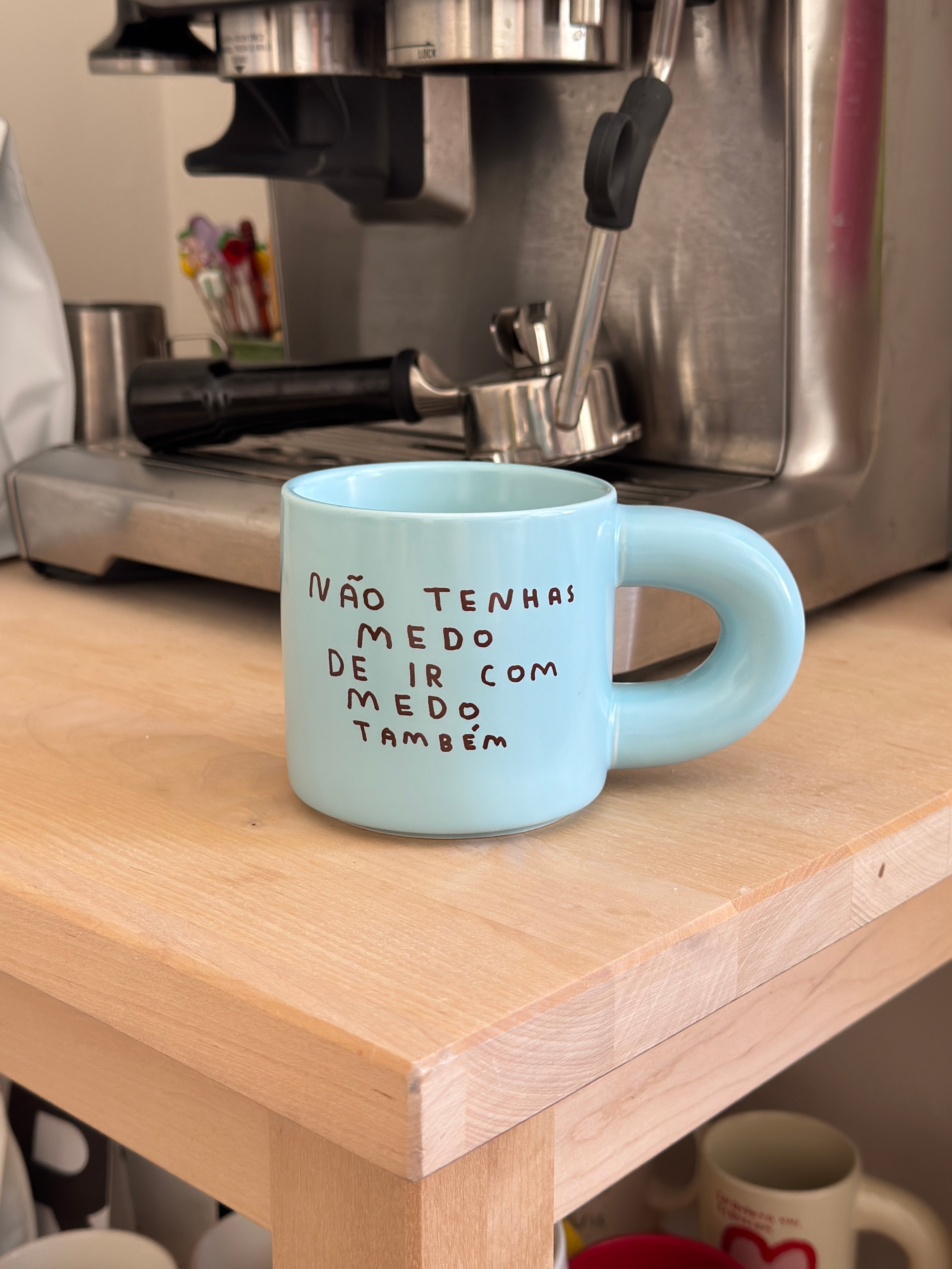 NÃO TENHAS MEDO DE IR COM MEDO TAMBÉM