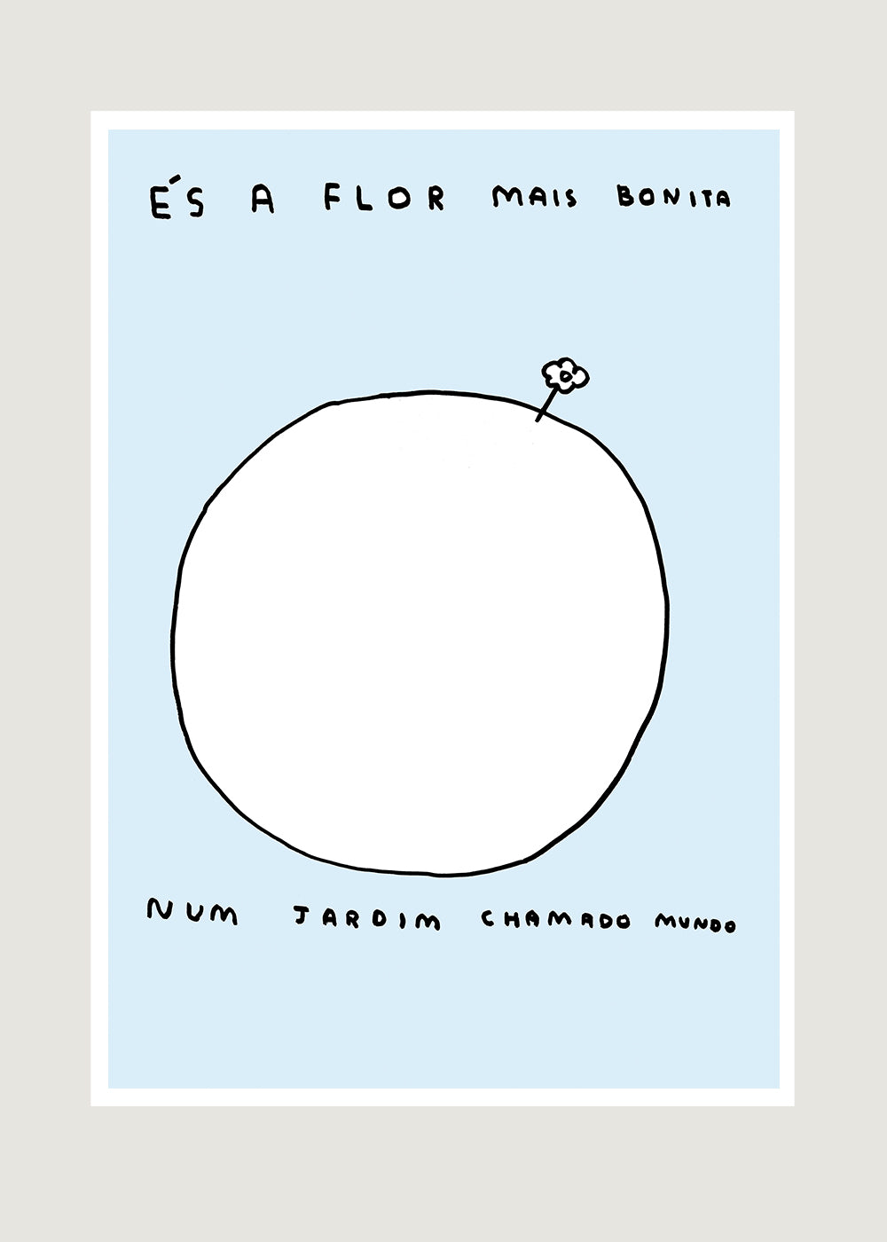 ÉS A FLOR MAIS BONITA