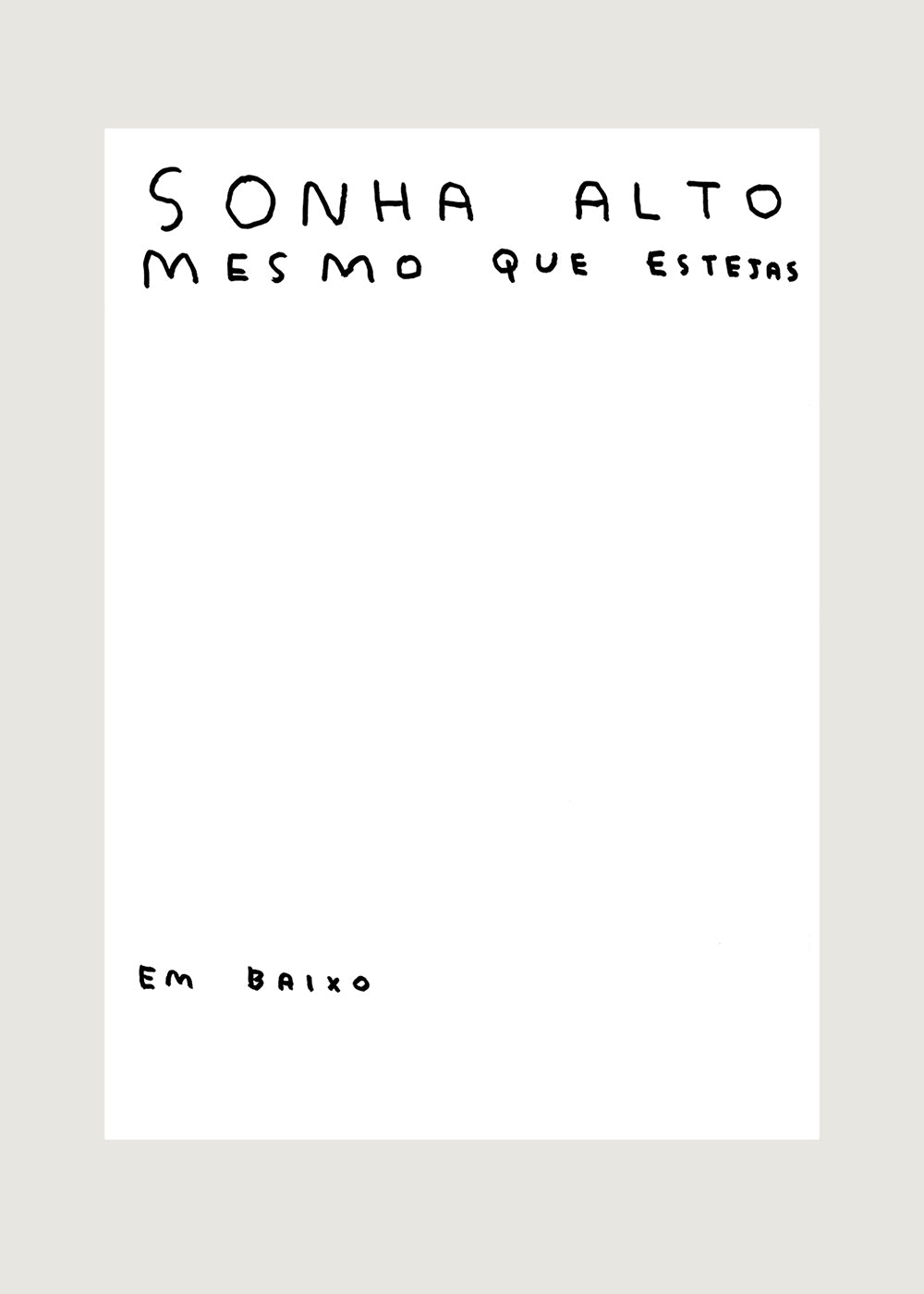 SONHA ALTO
