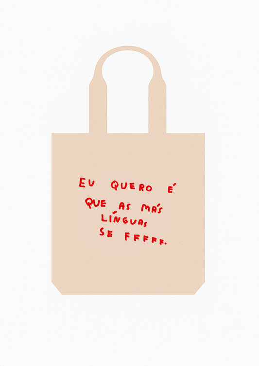 TOTE BAG MÁS LÍNGUAS