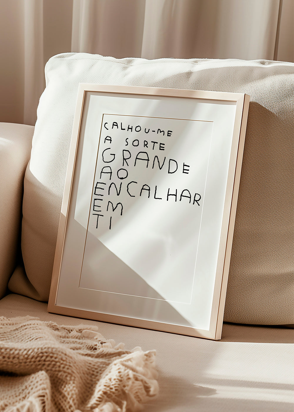 CALHOU-ME A SORTE GRANDE