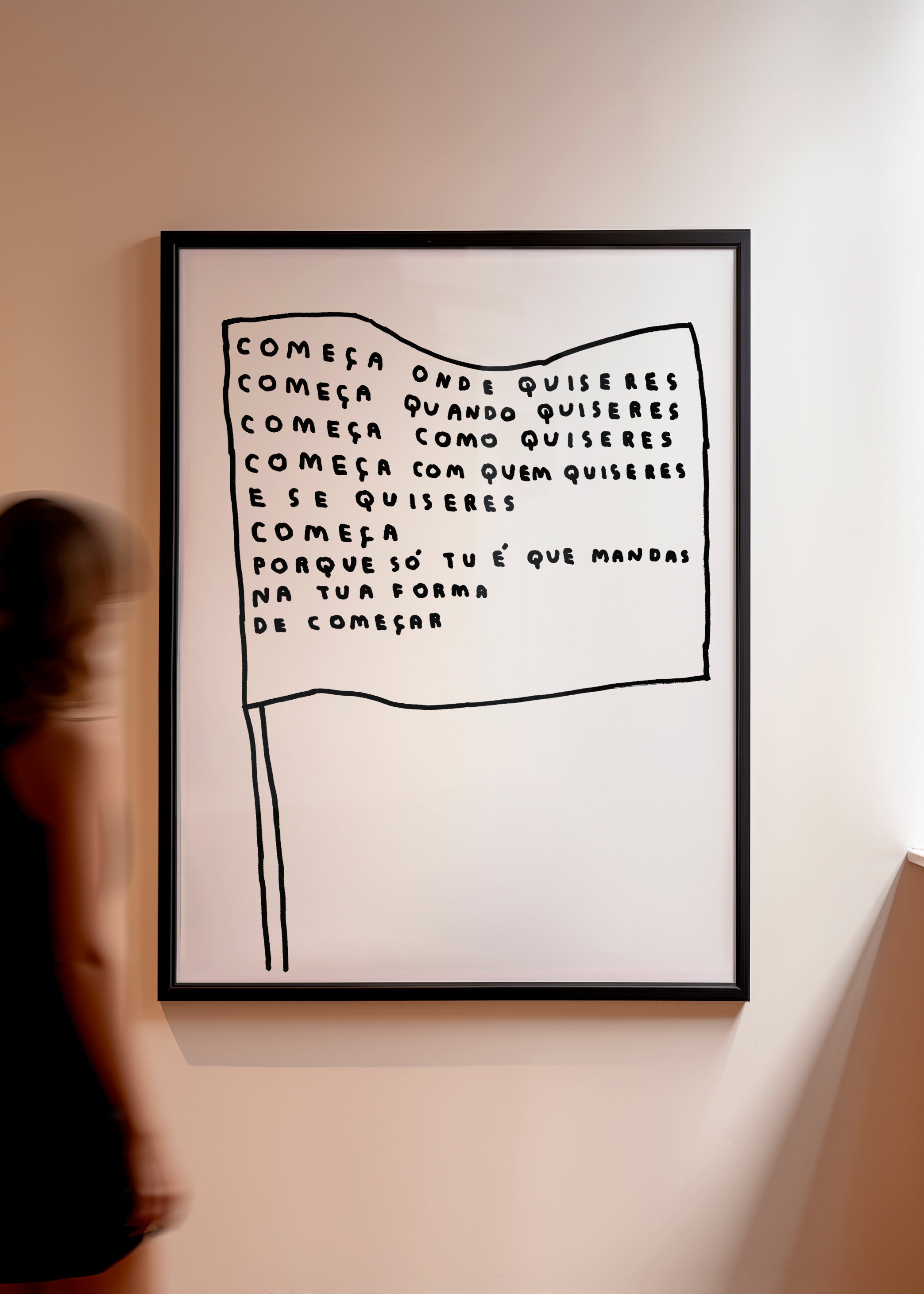 COMEÇA ONDE QUISERES