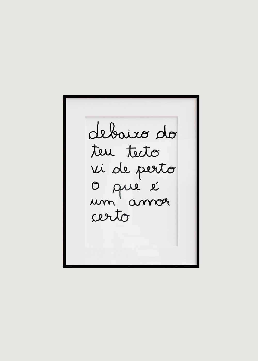 DEBAIXO DO TEU TECTO