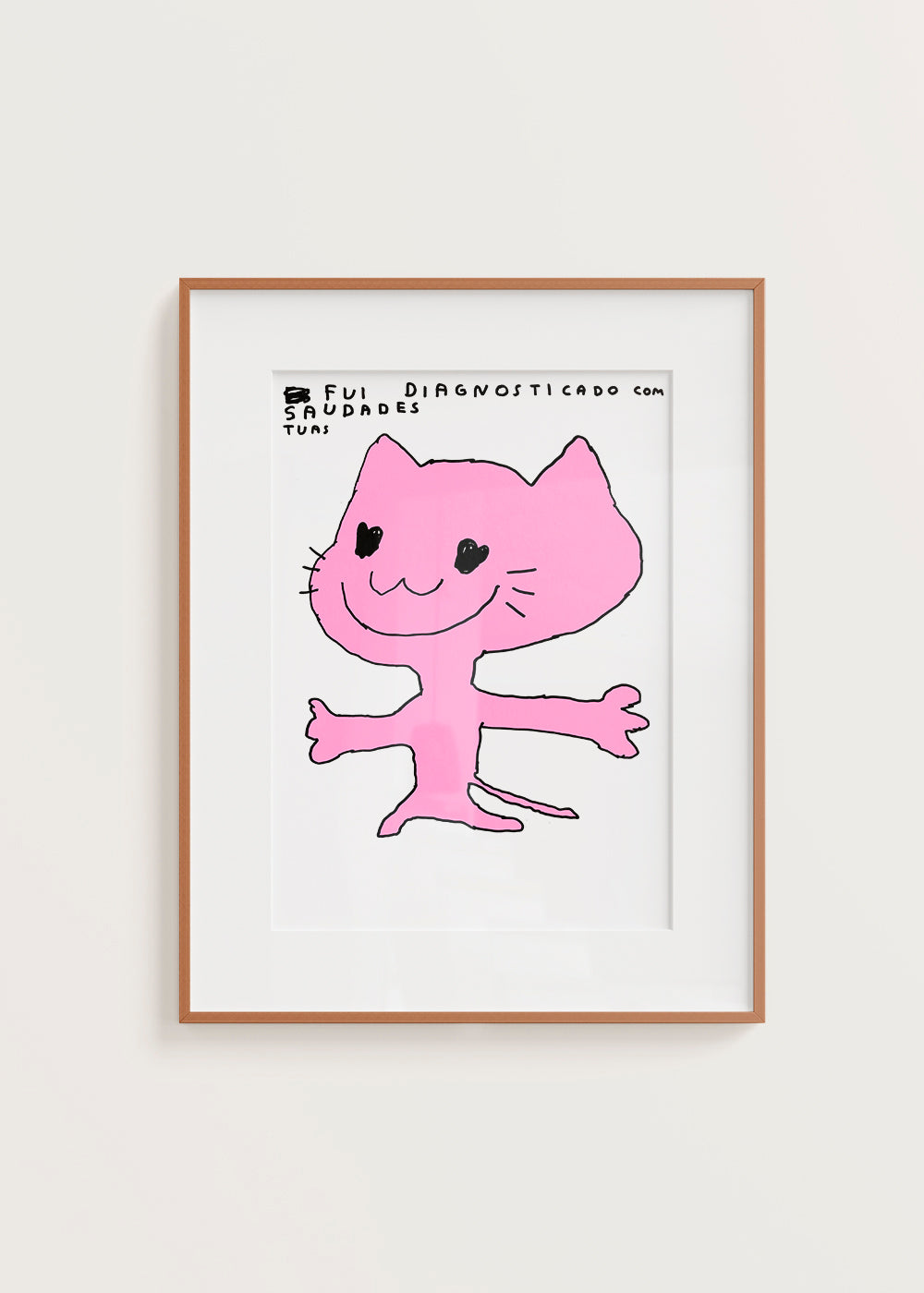 FUI DIAGNOSTICADO COM SAUDADES TUAS