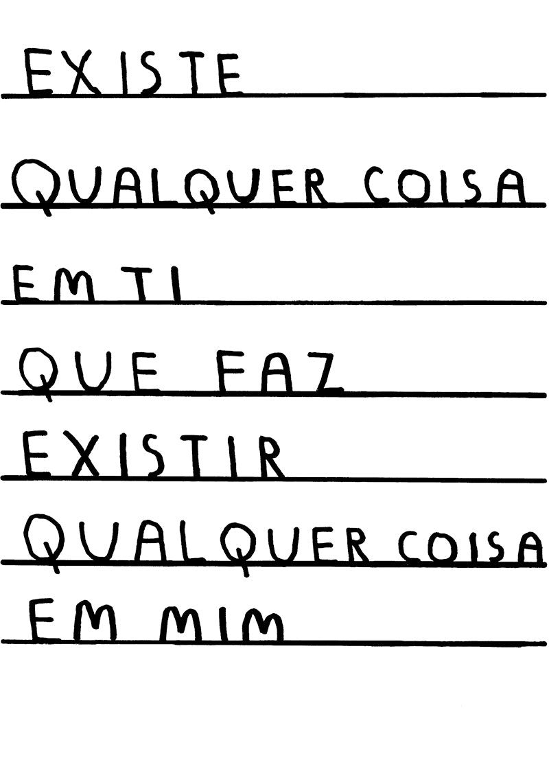 EXISTE QUALQUER COISA