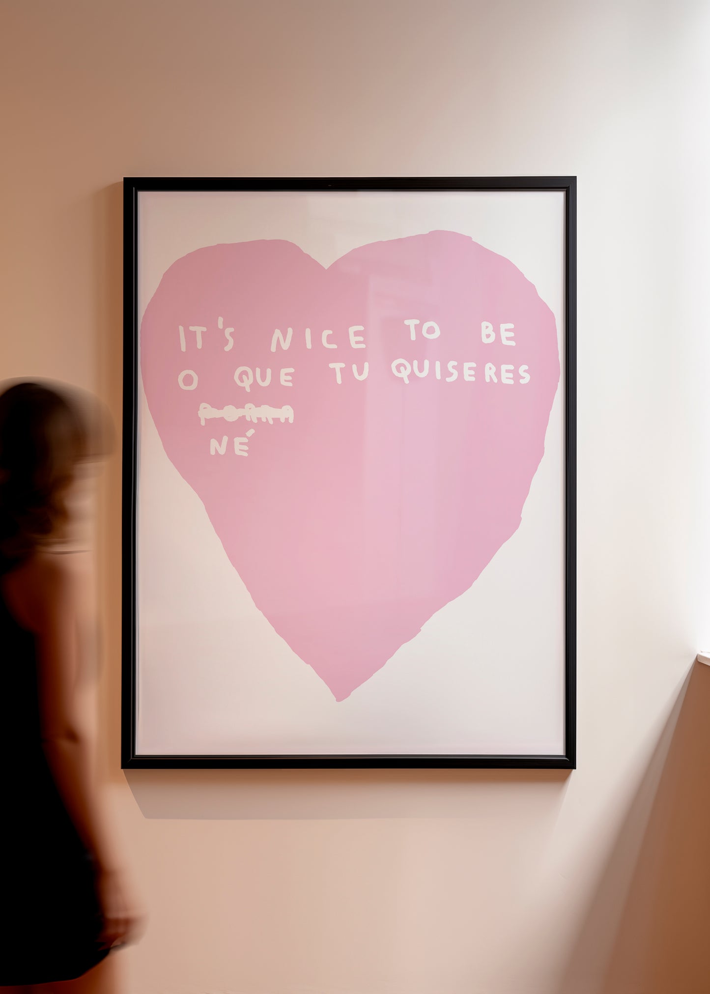 IT'S NICE TO BE O QUE TU QUISERES