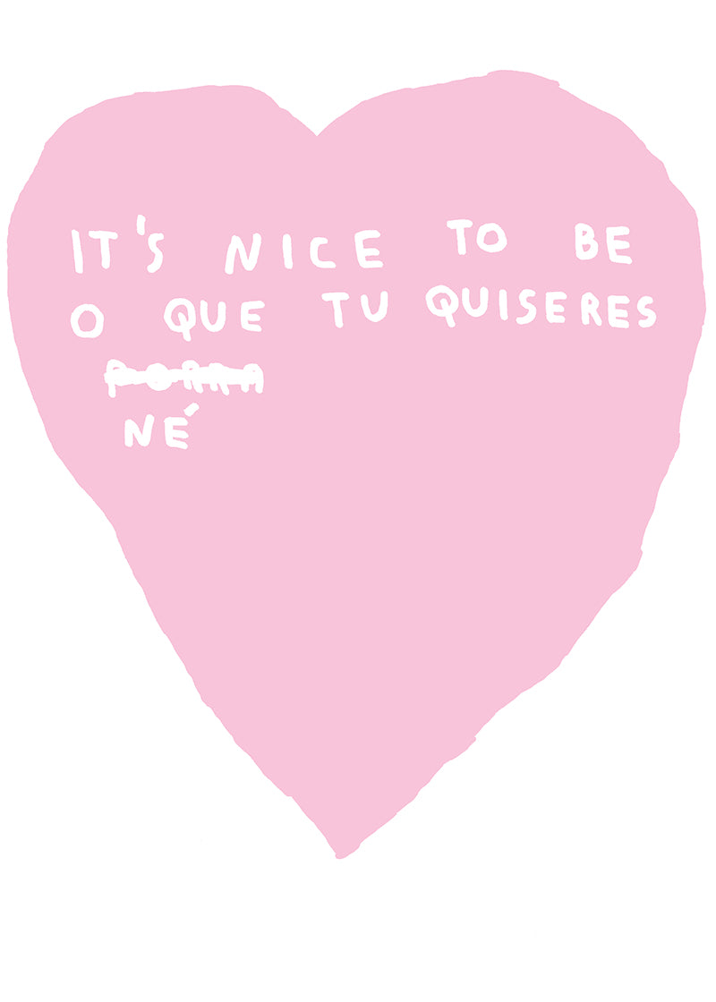 É BOM SER O QUE TU QUISERES