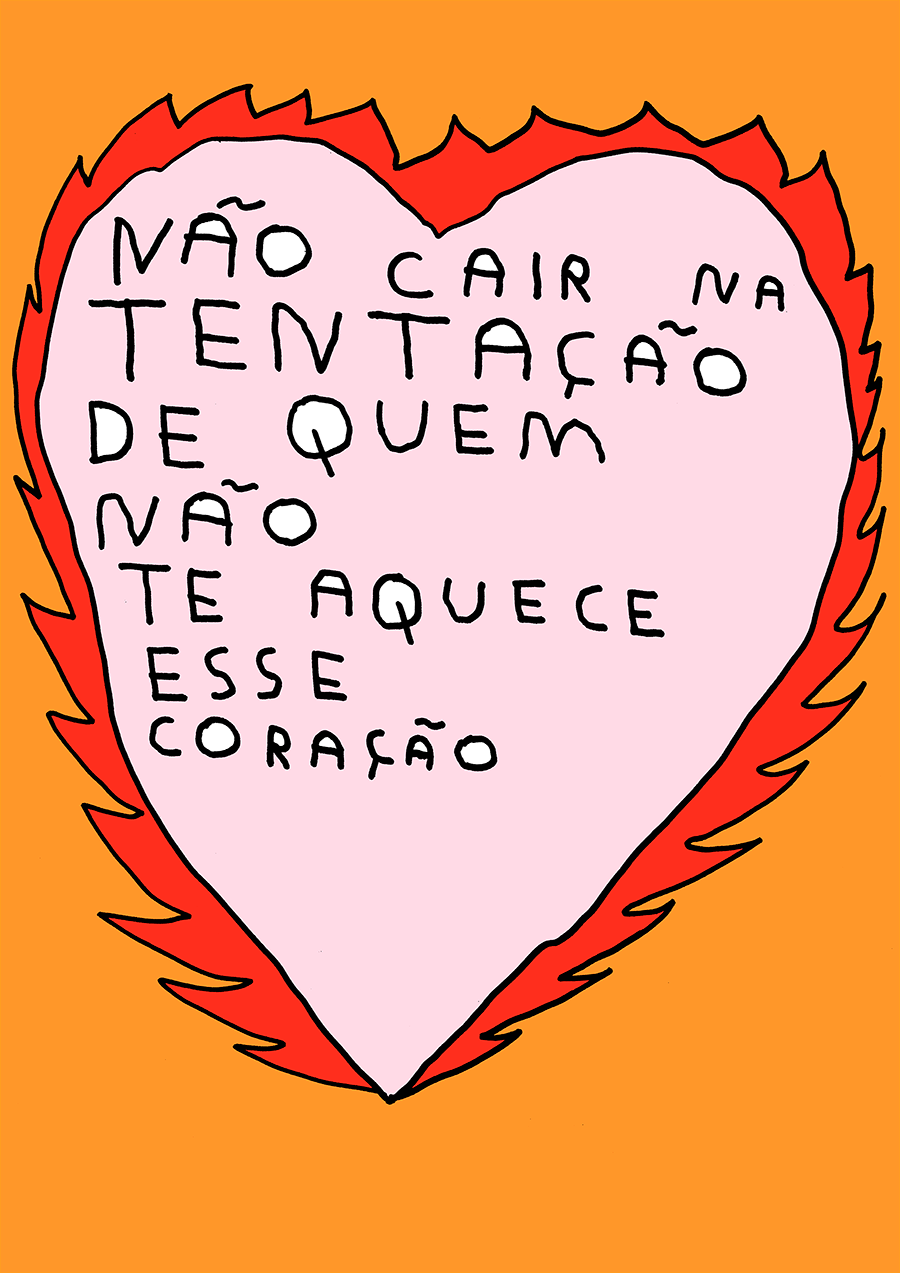 NÃO CAIR NA TENTAÇÃO DE QUEM NÃO TE AQUECE ESSE CORAÇÃO