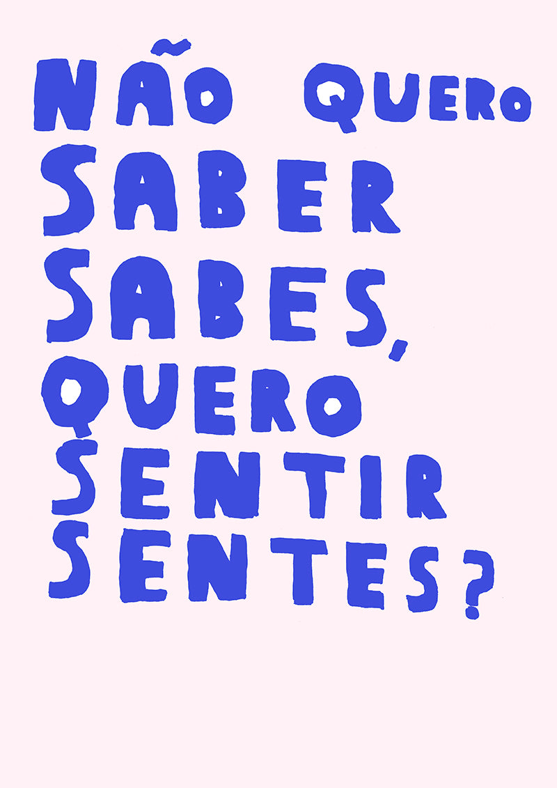 I WANT TO FEEL, DO YOU?