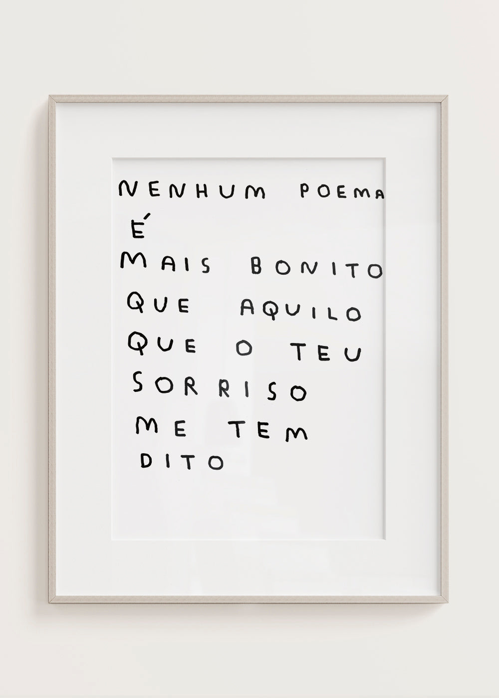 NENHUM POEMA