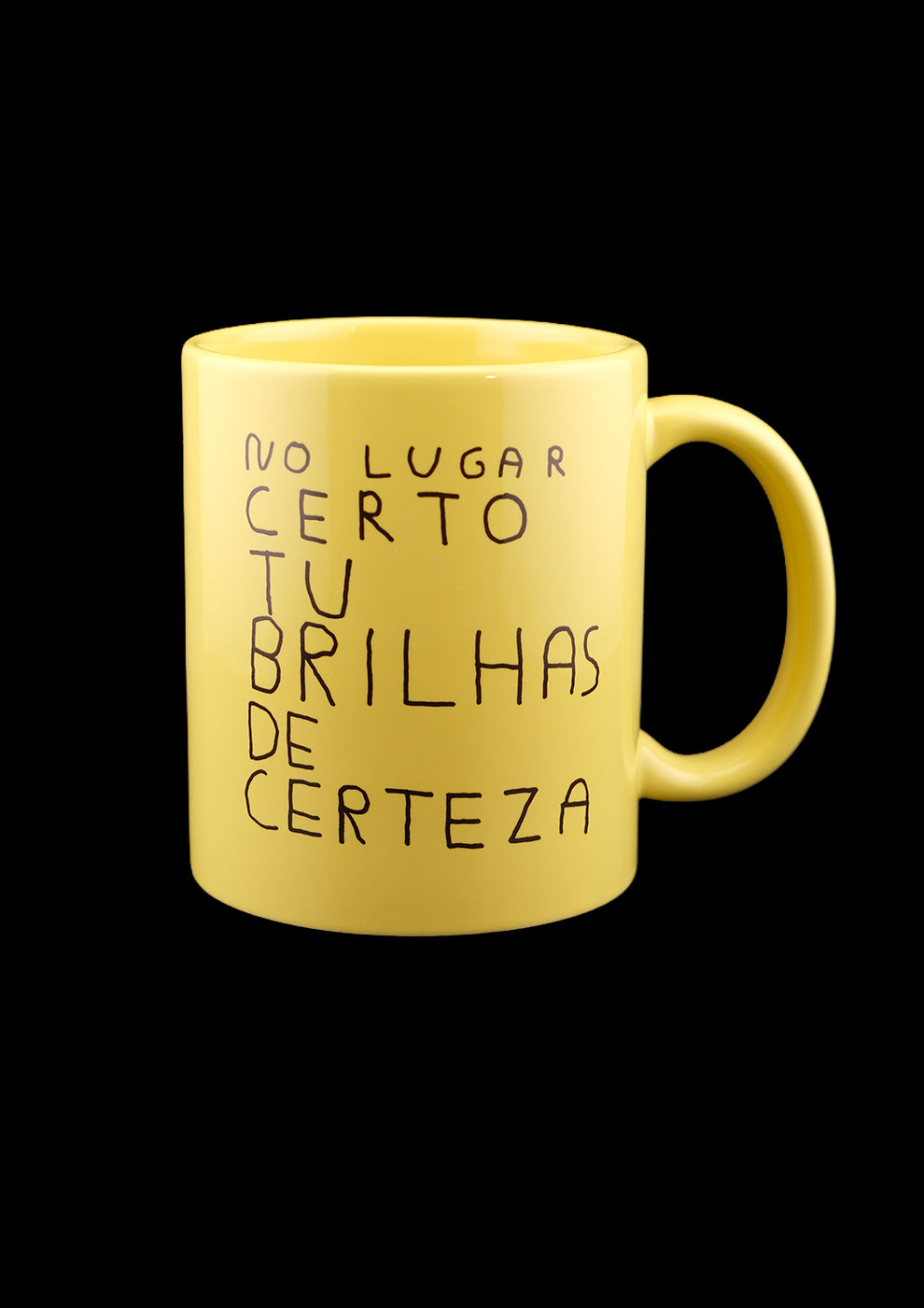 NO LUGAR CERTO TU BRILHAS DE CERTEZA