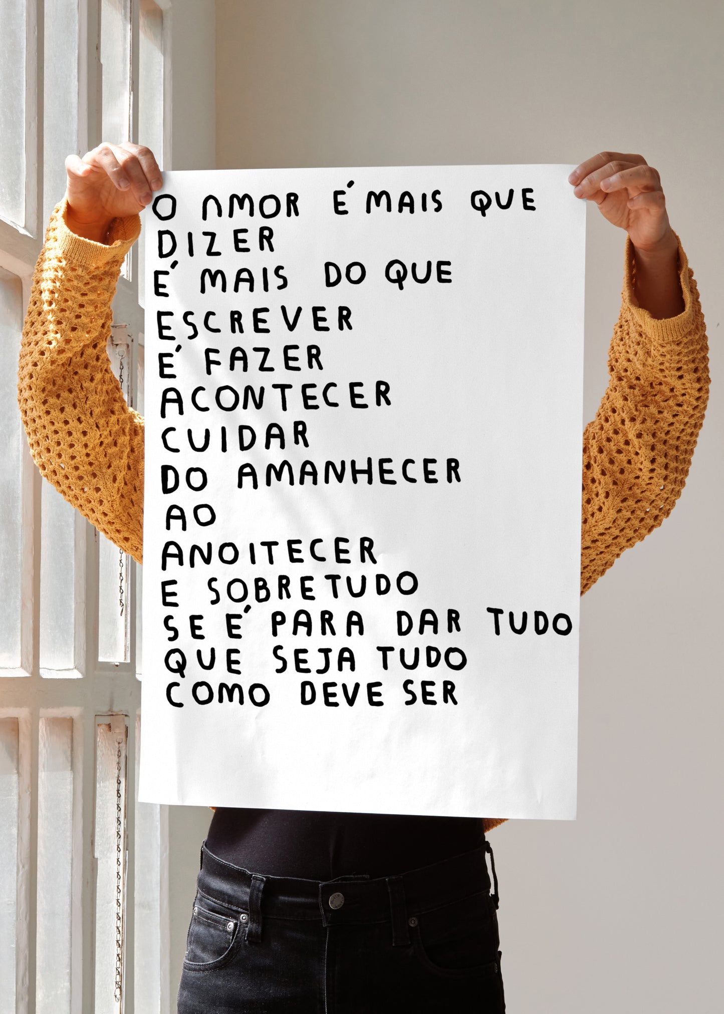 O AMOR É MAIS QUE DIZER