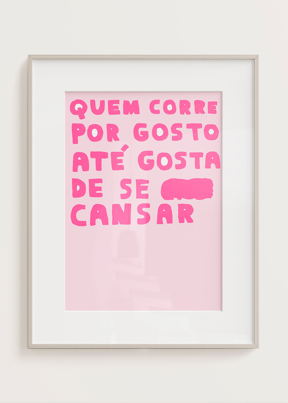 QUEM CORRE POR GOSTO