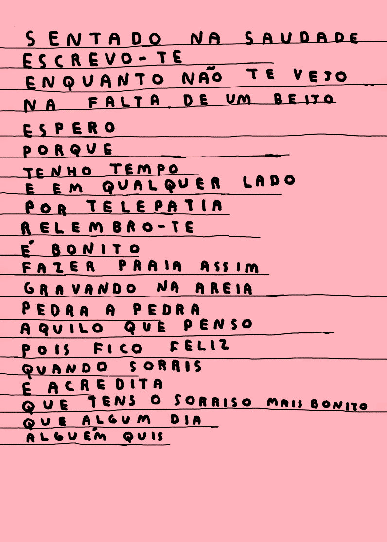 SITTING IN SAUDADE