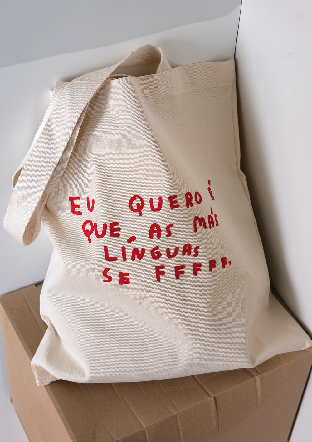 SACO DE PANO MAIS LÍNGUAS