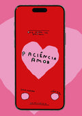 PAPEL DE PAREDE PACIÊNCIA AMOR (IOS 18/26)
